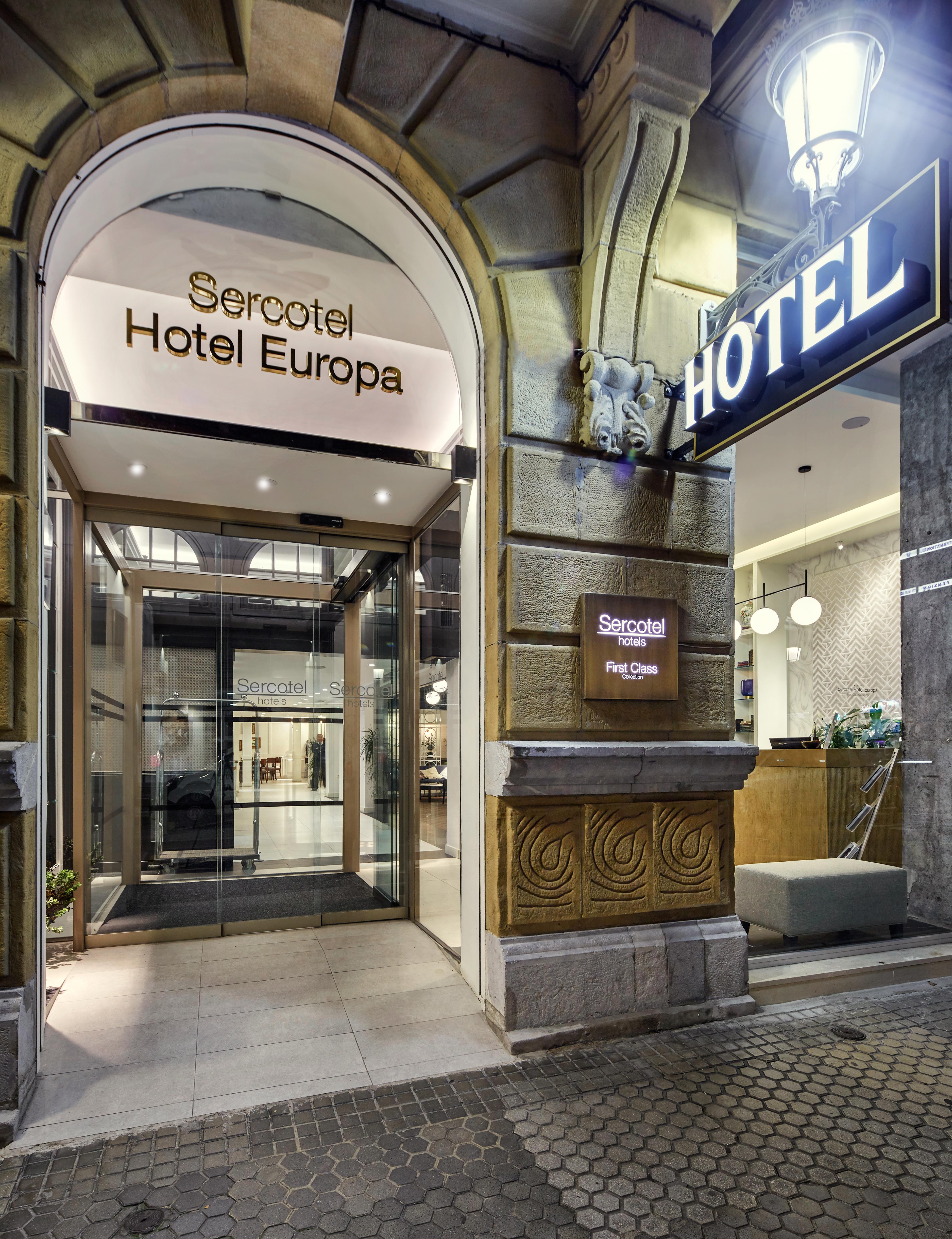 欧洲塞尔科蒂尔酒店 圣塞瓦斯蒂安 外观 照片